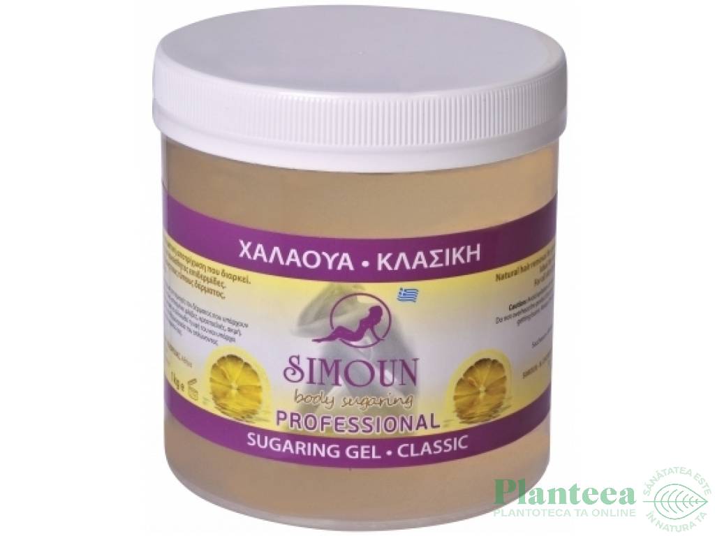 Ceara naturala zahar epilare gel 1kg - SIMOUN