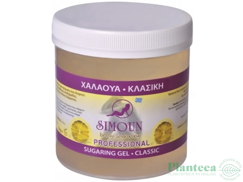 Ceara epilatoare naturala din zahar gel 1kg - SIMOUN