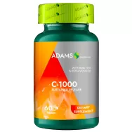 Vitamina C1000 macese 60cp - ADAMS SUPPLEMENTS