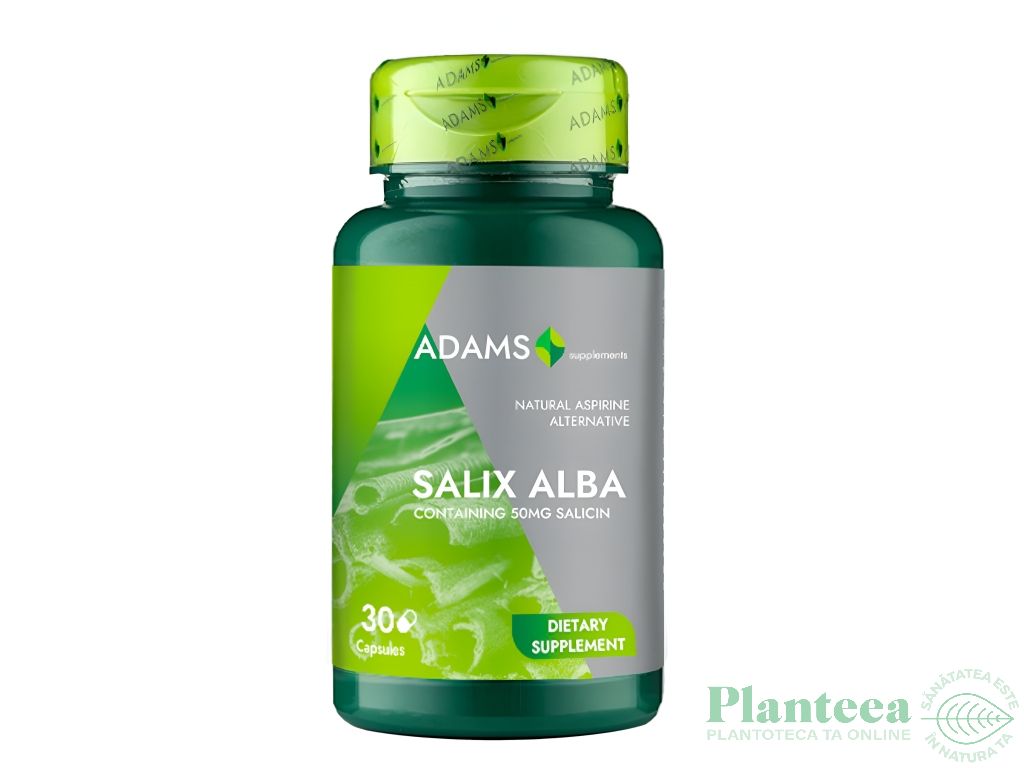 Salix alba 340mg 30cps - ADAMS SUPPLEMENTS