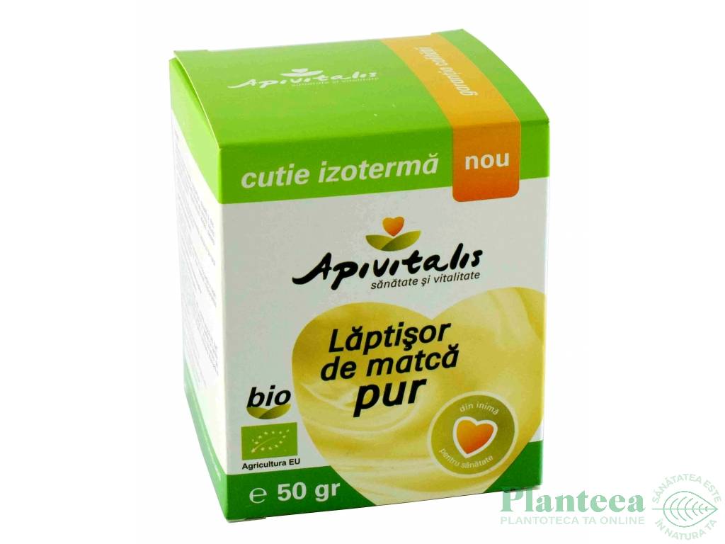 Laptisor matca pur crud bio 50g - API VITALIS