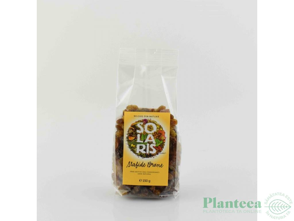 Stafide brune 150g - SOLARIS