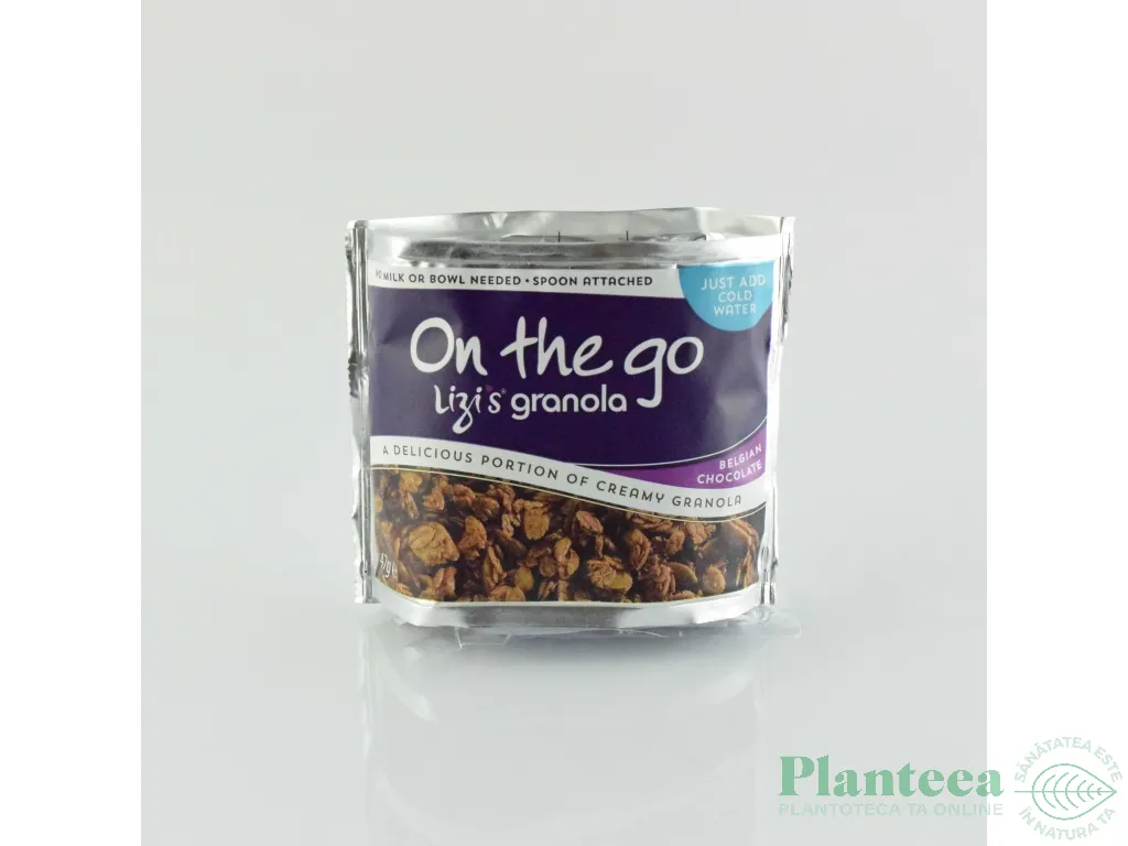 Granola ciocolata belgiana 40g - LIZI`S