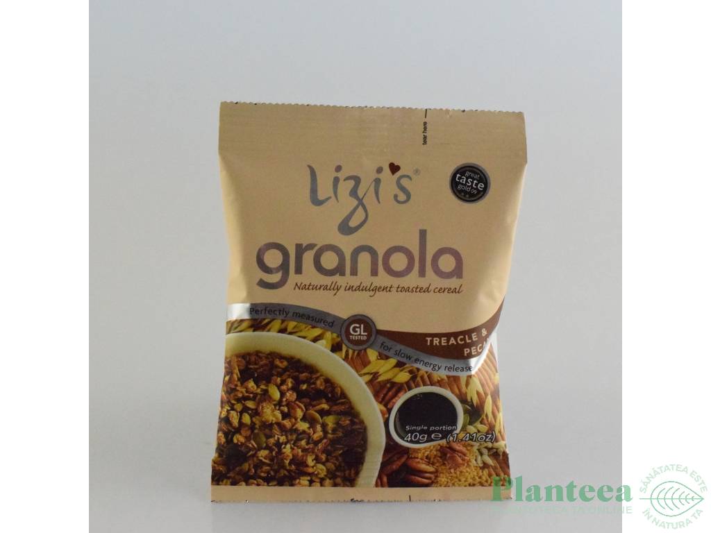 Granola pecan melasa 40g - LIZI`S