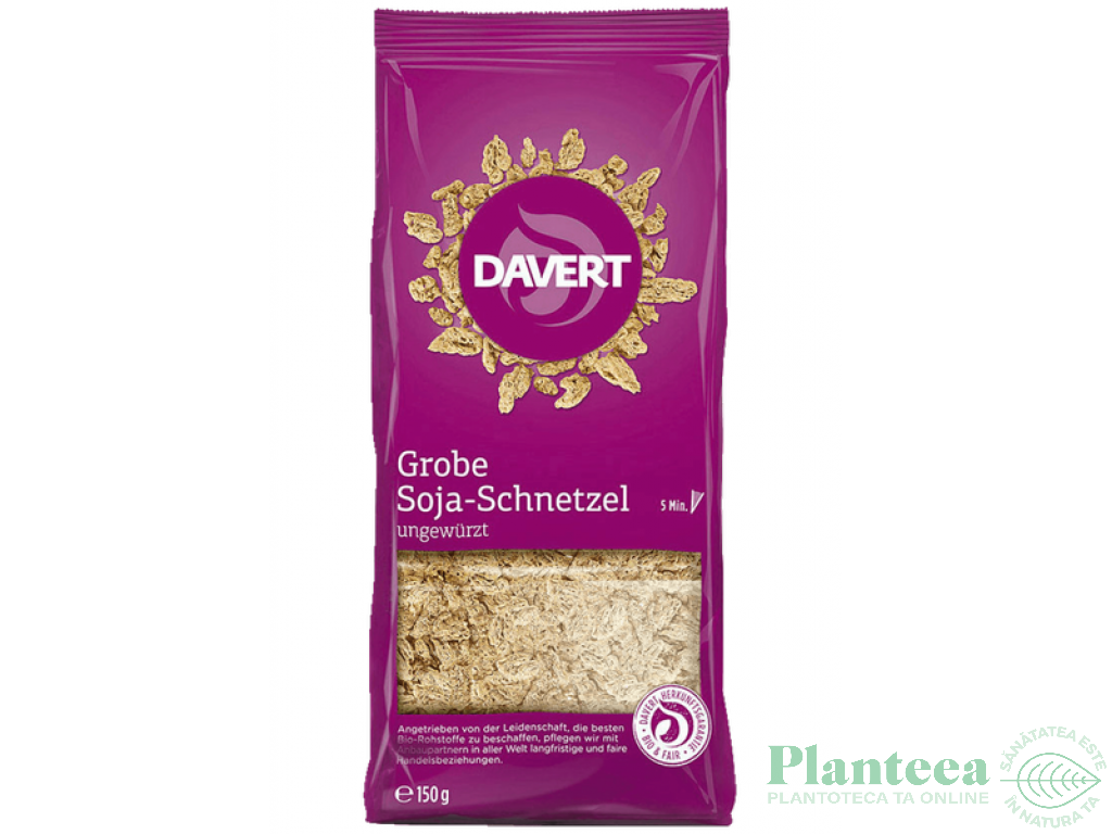 Soia texturata fulgi mari eco 160g - DAVERT