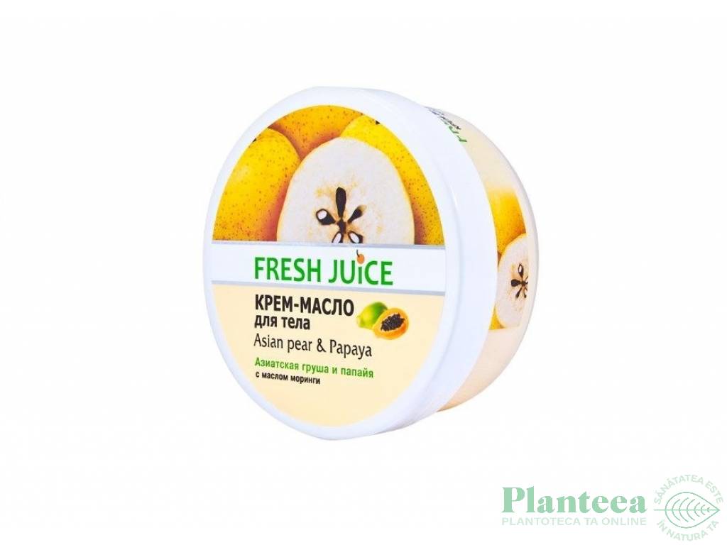 Crema corp uleiuri para asiatica papaya moringa 225ml - FRESH JUICE