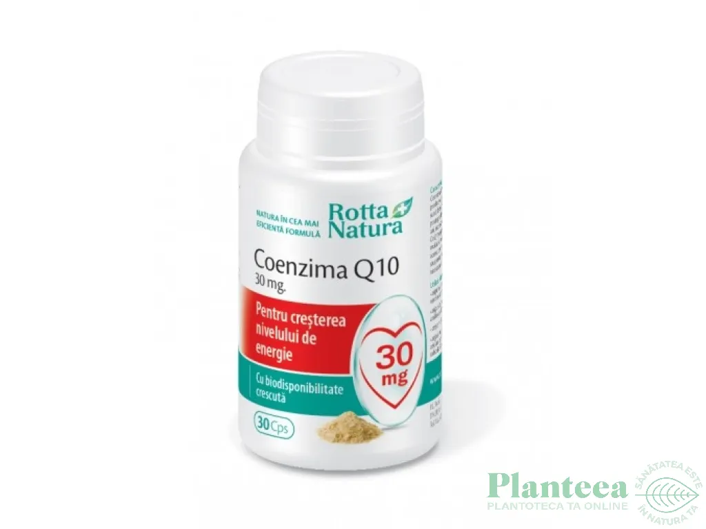 Coenzima Q10 30mg 30cps - ROTTA NATURA