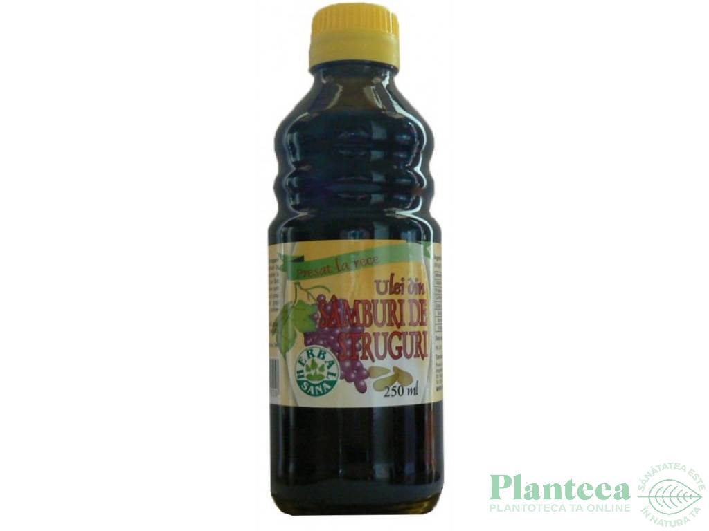 Ulei samburi struguri 250ml - HERBAL SANA