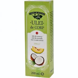 Ulei corp cocos avocado 200ml - VERRE DE NATURE