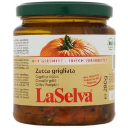 Dovleac copt in ulei masline 280g - LA SELVA