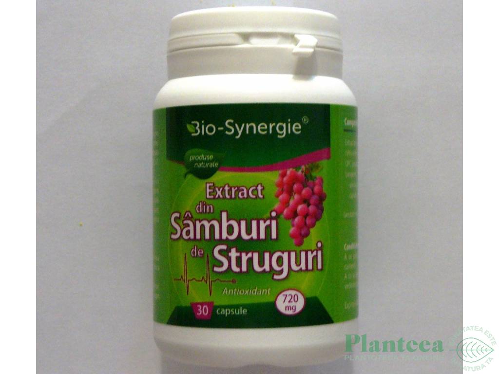 Samburi struguri extract 340mg 30cps - BIO SYNERGIE