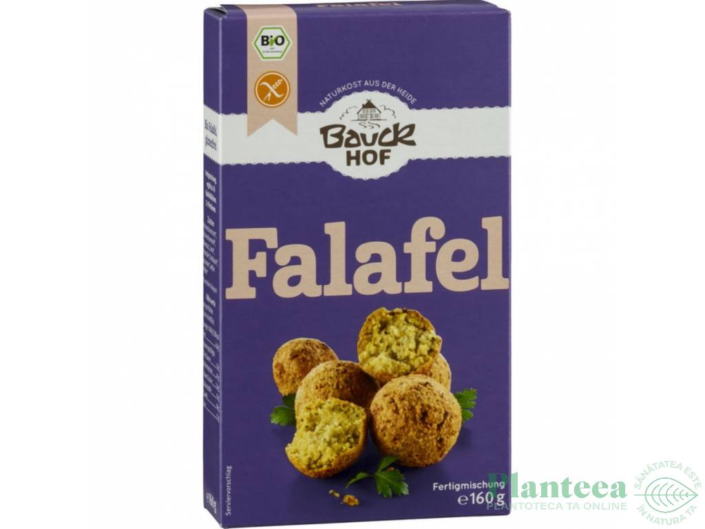 Premix falafel clasic fara gluten eco 160g - BAUCK HOF