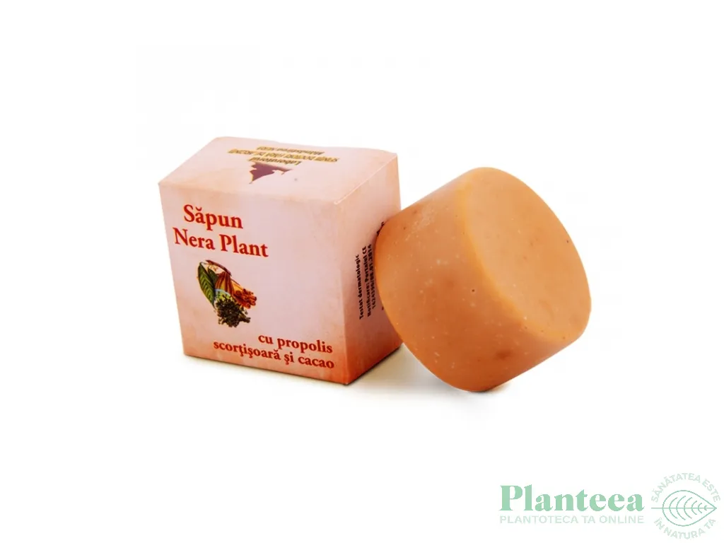 Sapun propolis scortisoara cacao 60g - NERA PLANT