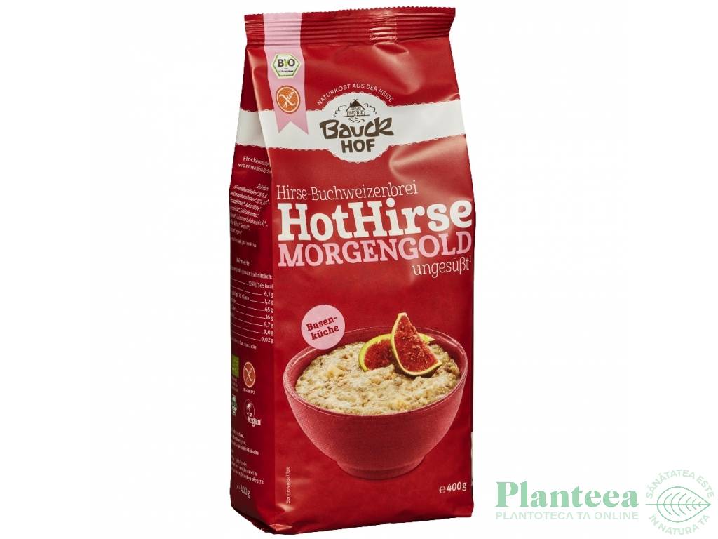 Porridge mei hrisca fara gluten eco 400g - BAUCK HOF