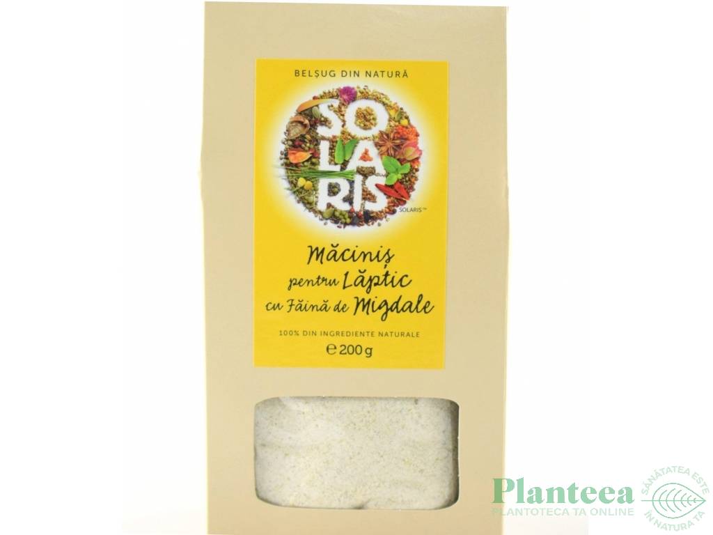 Macinis pt laptic faina migdale 250g - SOLARIS