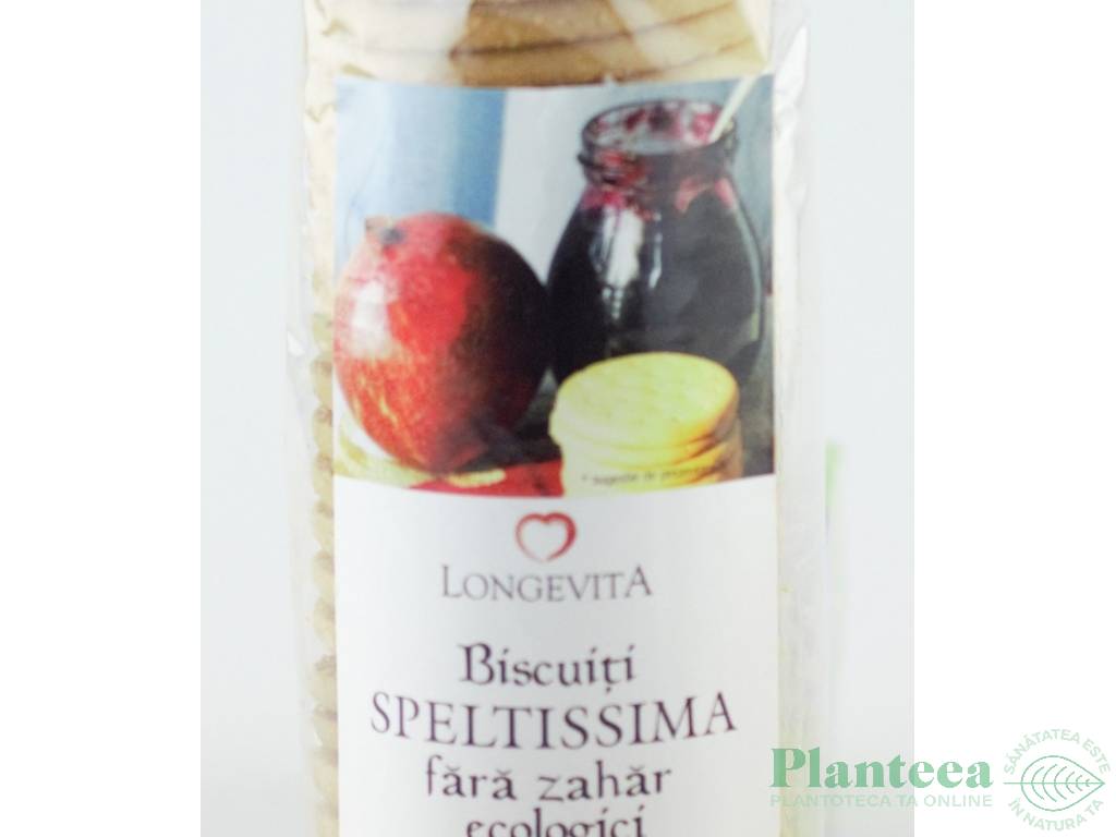 Biscuiti speltissima fara zahar eco 200g - LONGEVITA