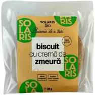 Biscuit crema zmeura eco 30g - SOLARIS BIO