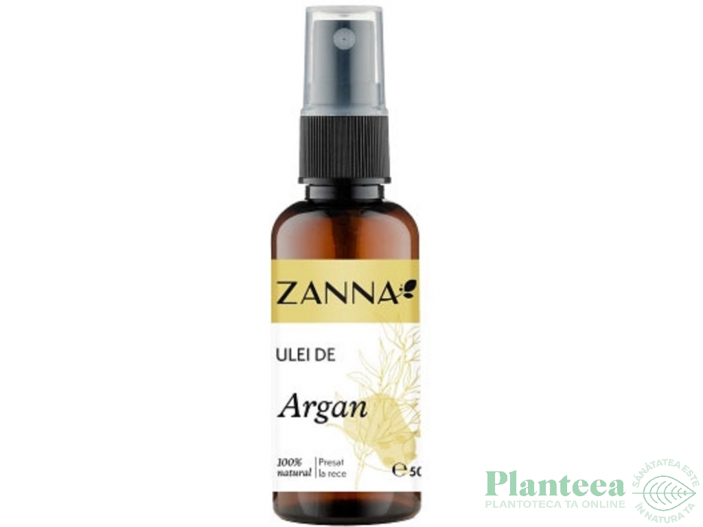 Ulei argan spray 50ml - ZANNA