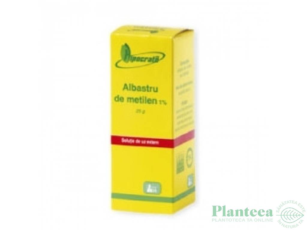 Albastru metilen 1% 25g - HIPOCRATE