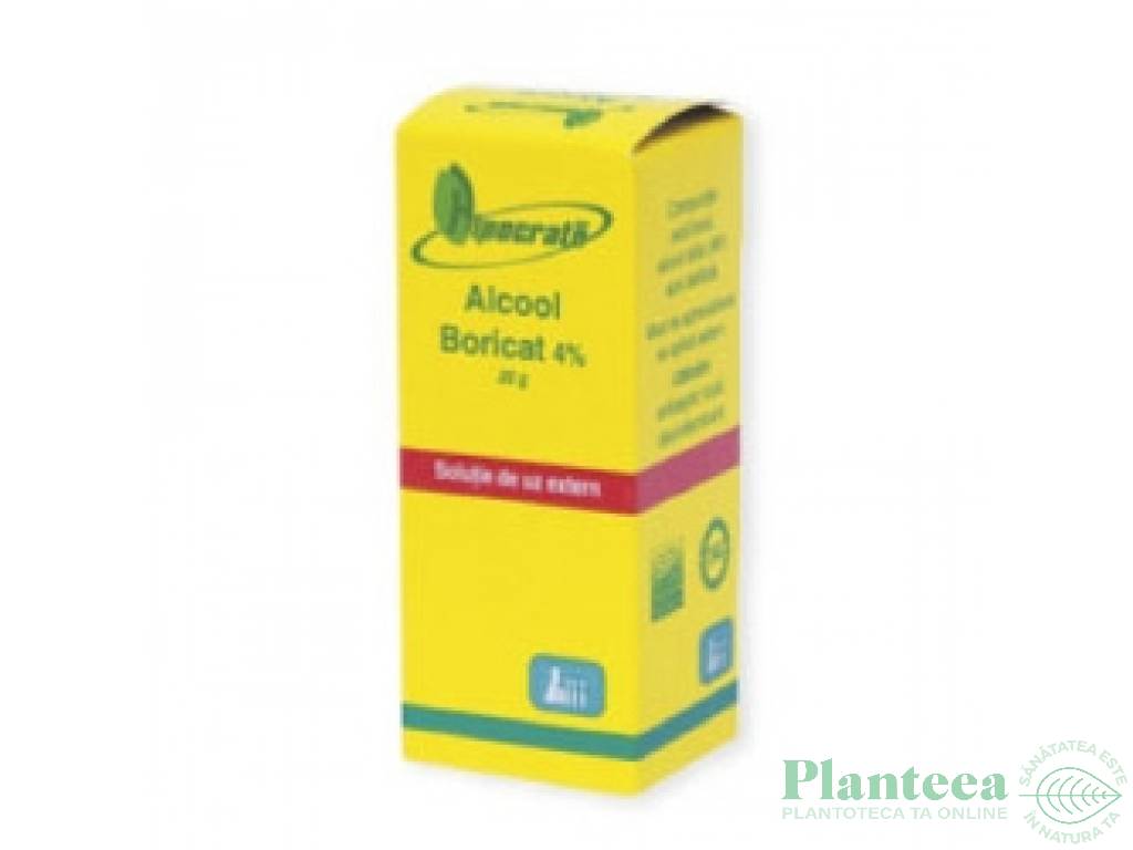 Alcool boricat 20ml - HIPOCRATE