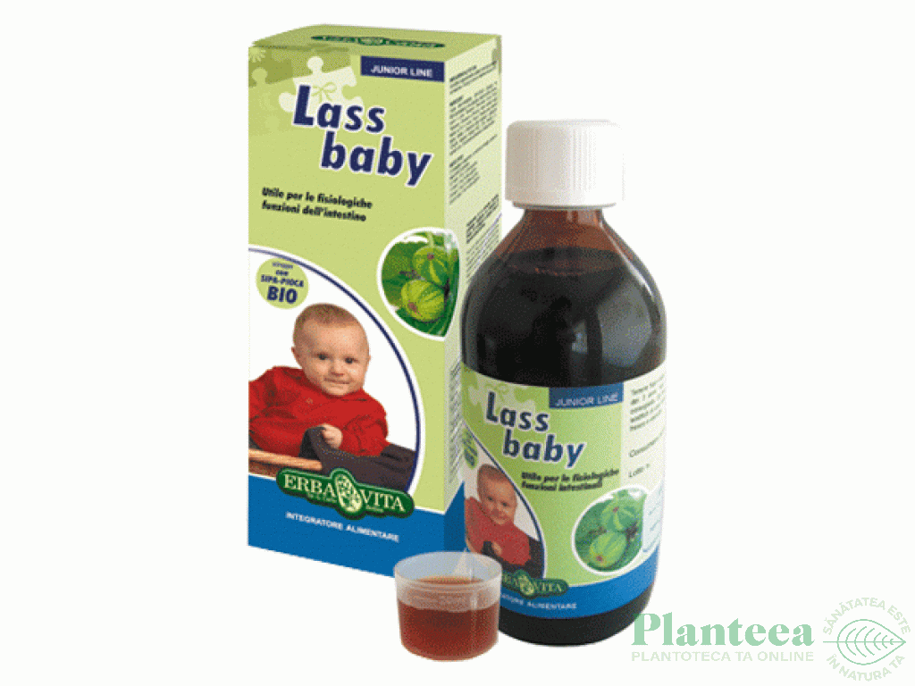 Sirop Lassbaby 150ml - ERBA VITA