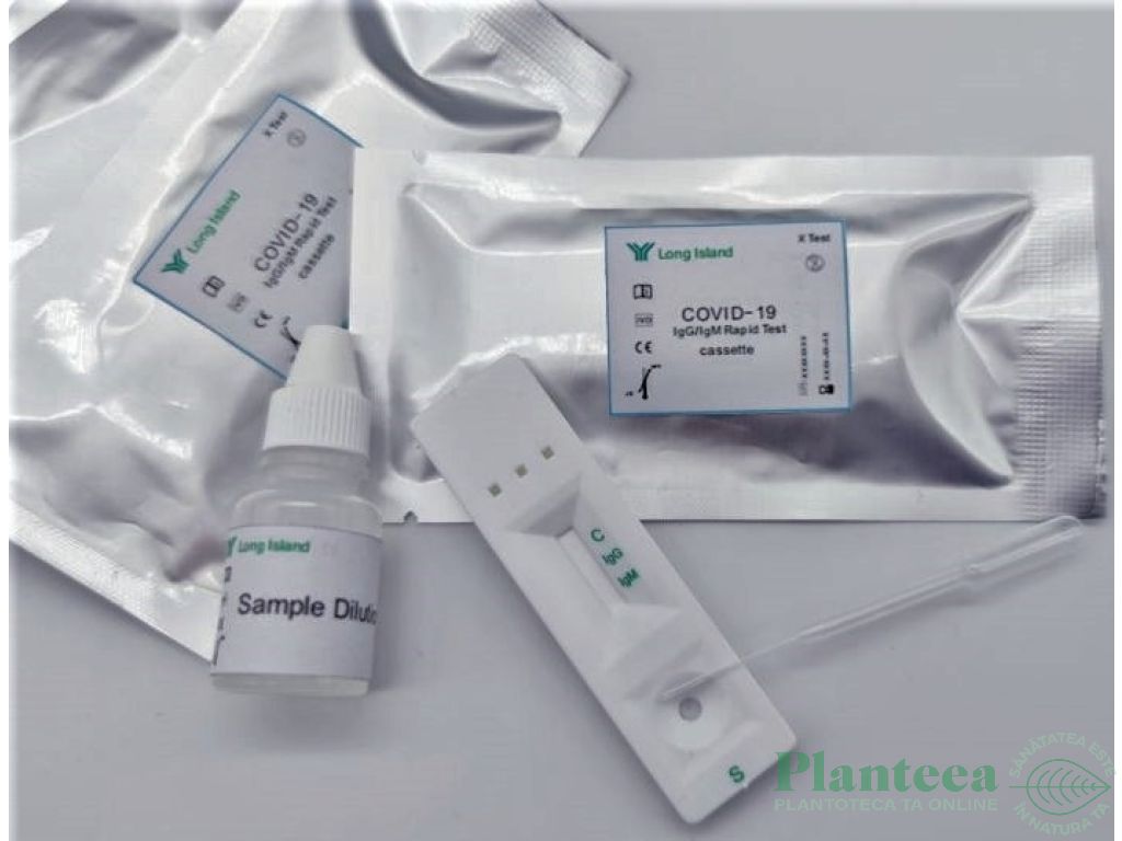 Test rapid anticorpi IgM IgC Covid 19 1b - LONG ISLAND BIOTECH