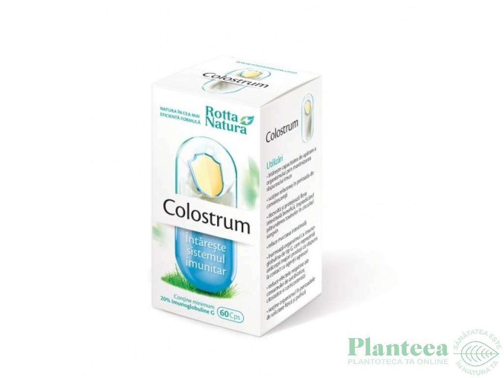 Colostrum 60cps - ROTTA NATURA