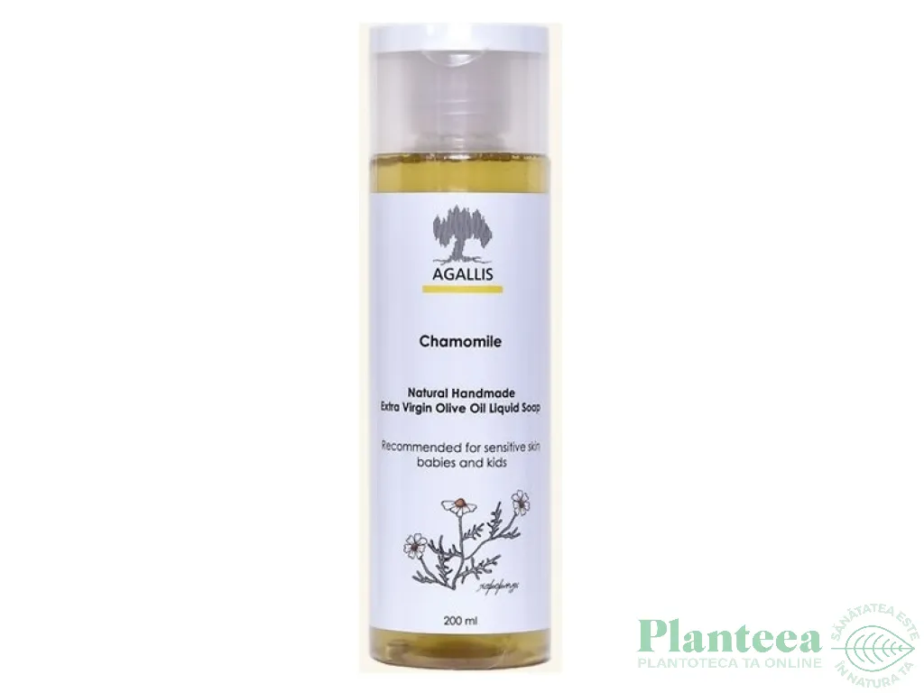 Sapun lichid piele sensibila copii musetel 200ml - AGALLIS