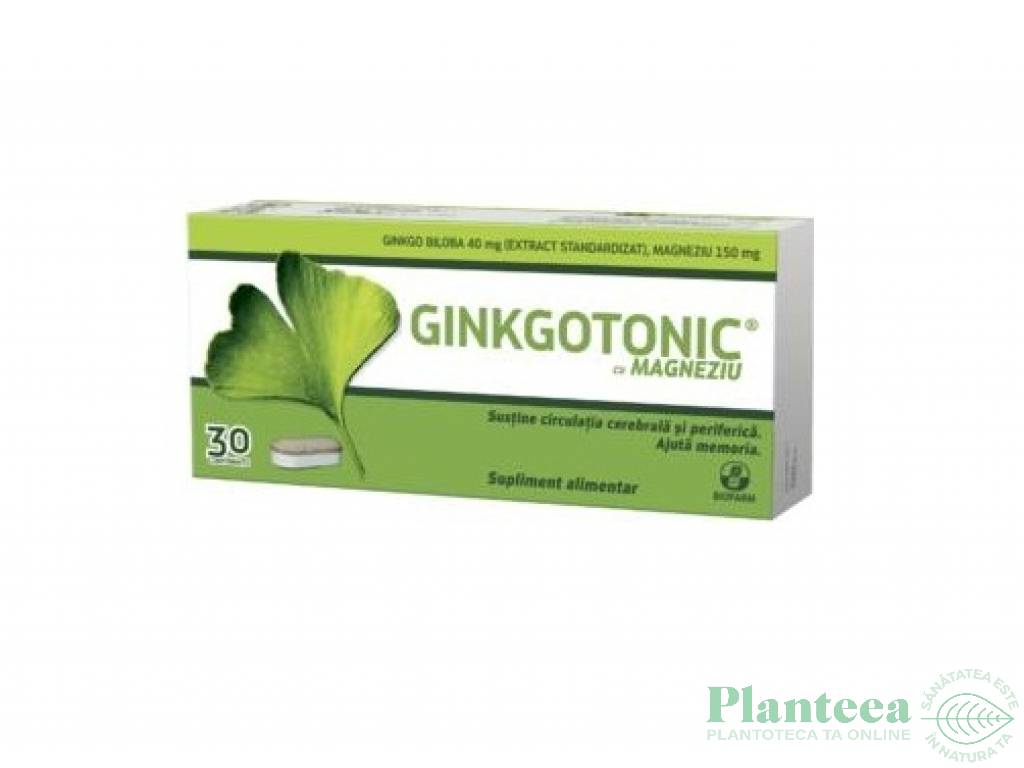 Ginkgotonic Mg 30cp - BIOFARM