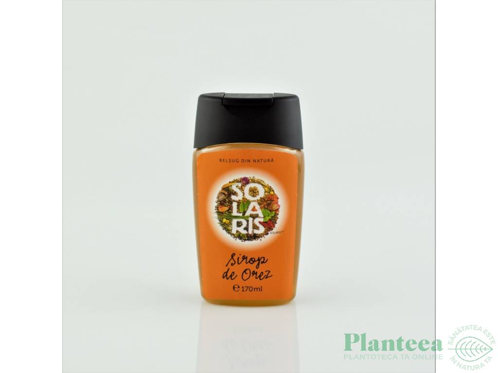 Sirop orez indulcitor 170ml - SOLARIS