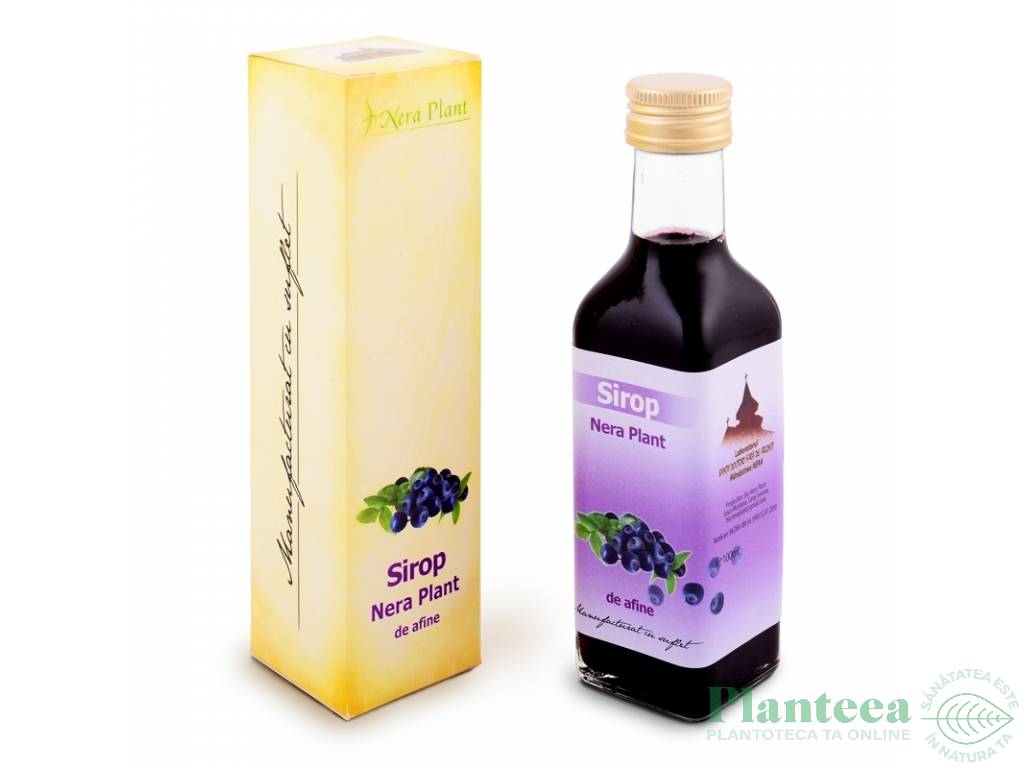 Sirop afine 100ml - NERA PLANT