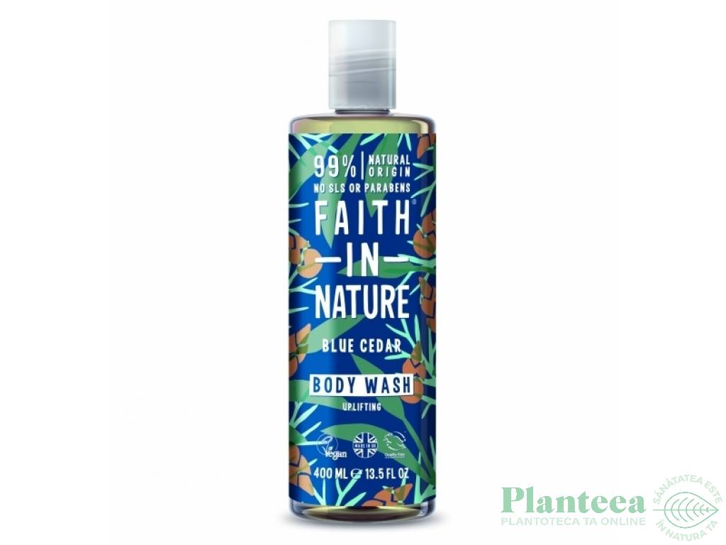 Gel dus cedru albastru 400ml - FAITH IN NATURE