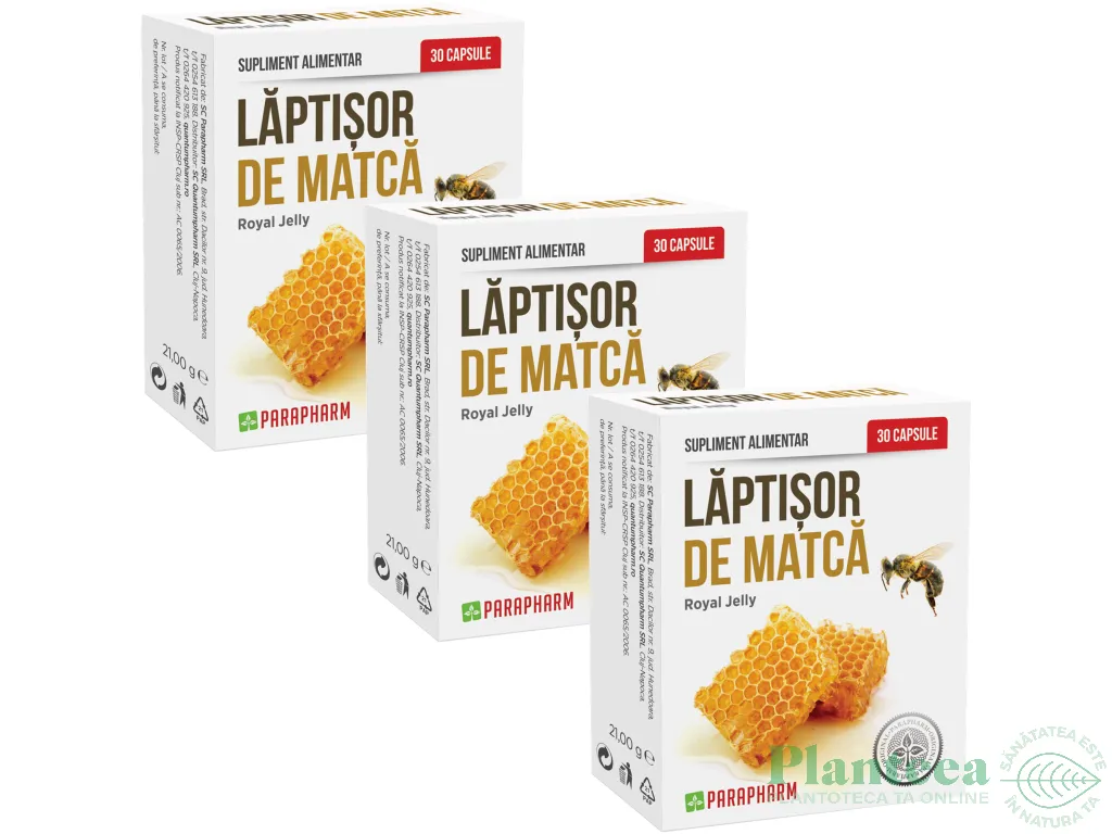 Pachet Laptisor matca 3x30cps - PARAPHARM