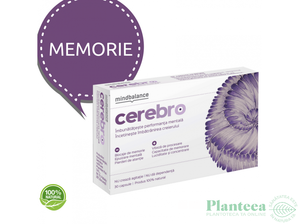 Cerebro 30cps - PHARMNET PLUS