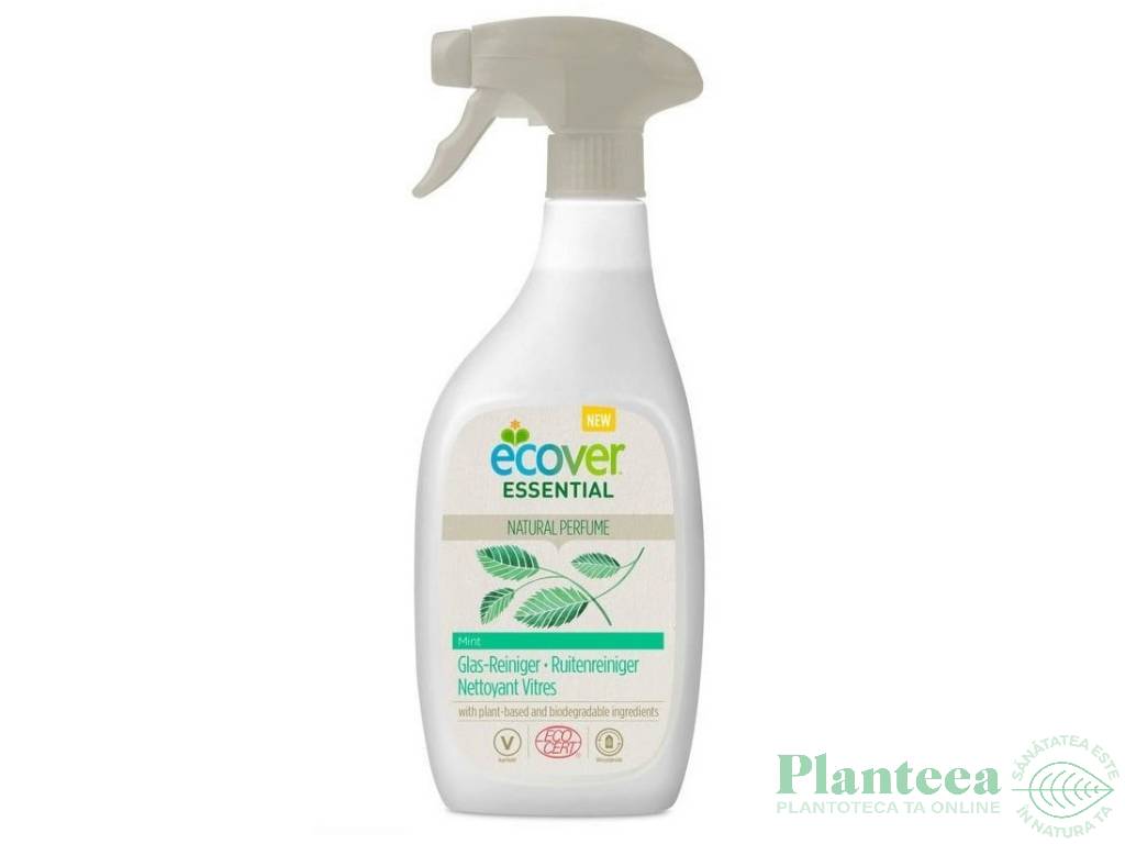 Solutie curatat suprafete sticla ferestre 500ml - ECOVER ESSENTIAL