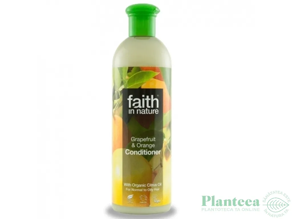 Balsam par normal gras grepfrut portocala 250ml - FAITH IN NATURE