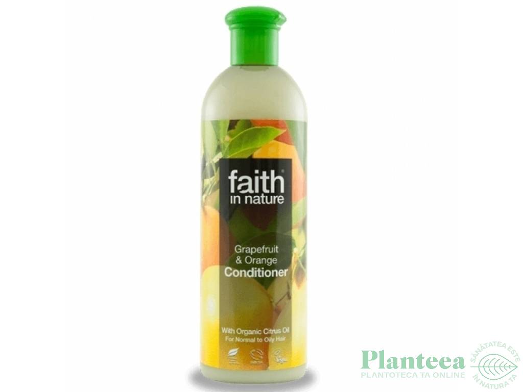 Balsam par normal gras grepfrut portocala 250ml - FAITH IN NATURE