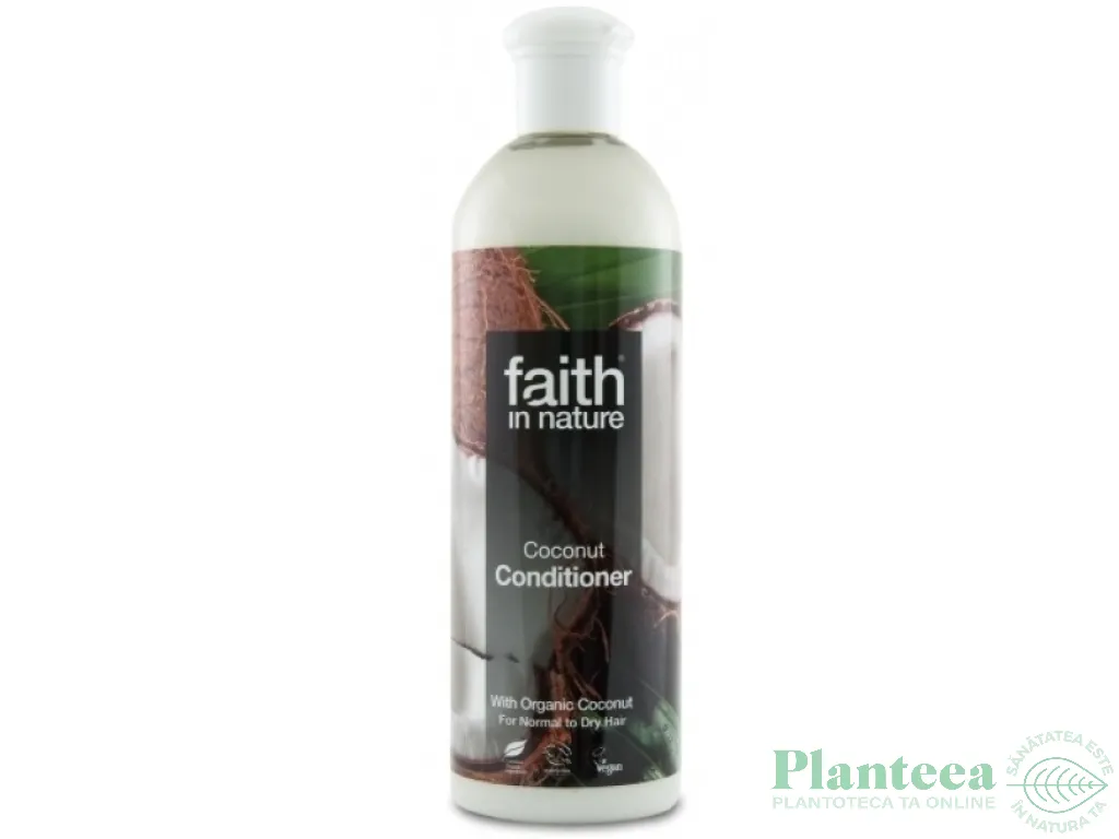 Balsam par normal uscat cocos 400ml - FAITH IN NATURE