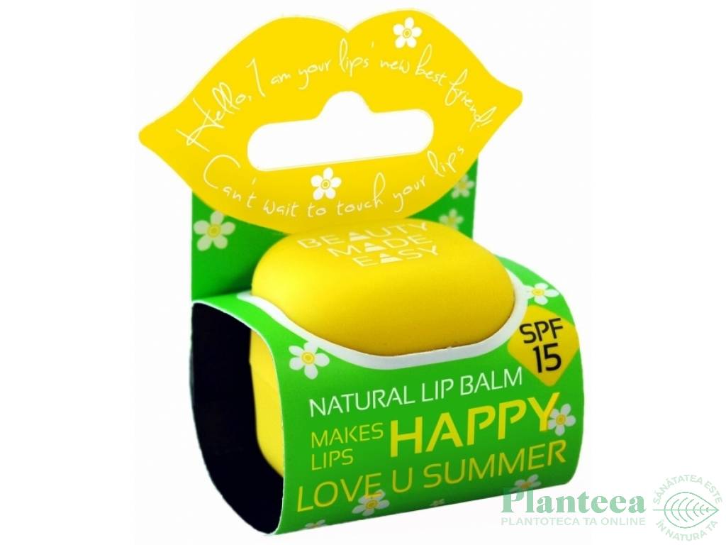 Balsam buze spf15 monoi cocos 7g - BEAUTY MADE EASY