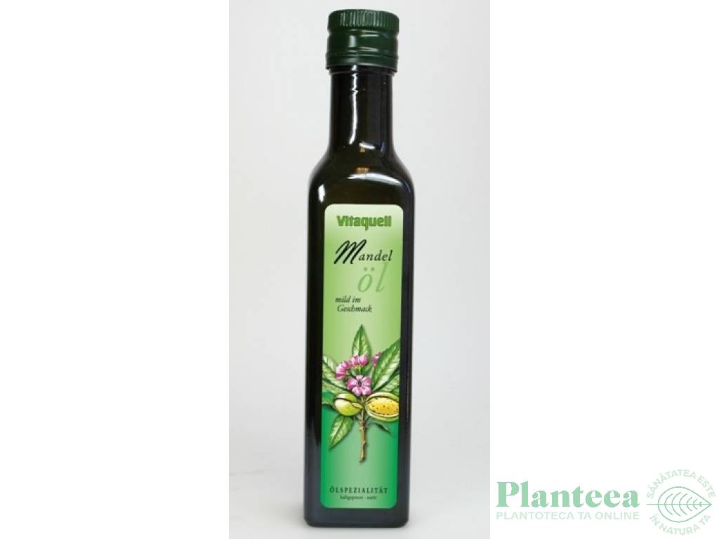 Ulei migdale extravirgin eco 250ml - VITAQUELL