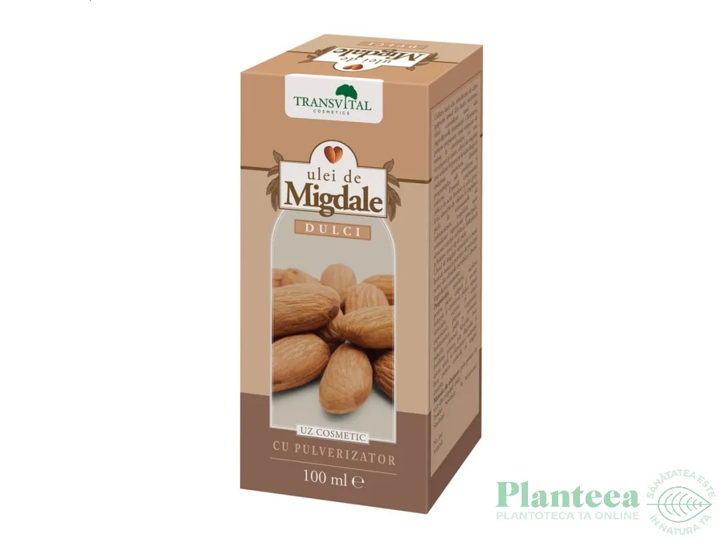 Ulei migdale dulci cosmetic spray 100ml - TRANSVITAL