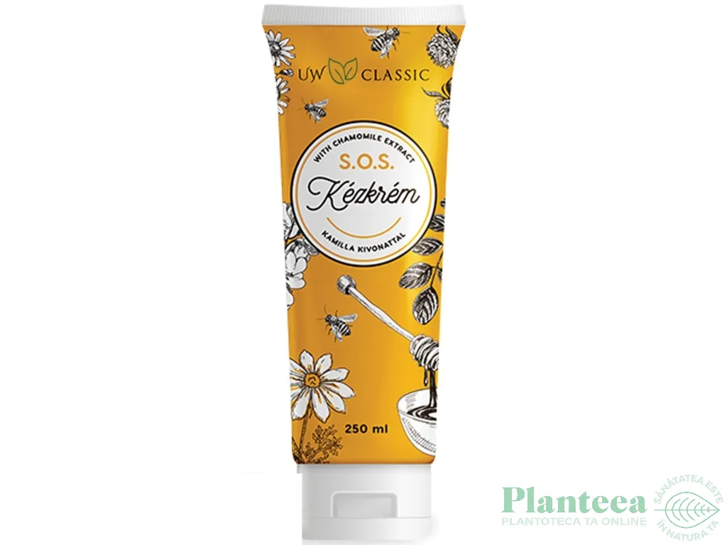 Crema maini uree musetel SOS 250ml - UW CLASSIC