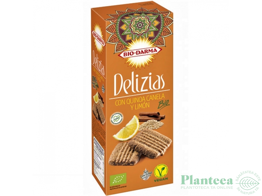 Biscuiti ovaz quinoa scortisoara lamaie bio 125g - BIO DARMA