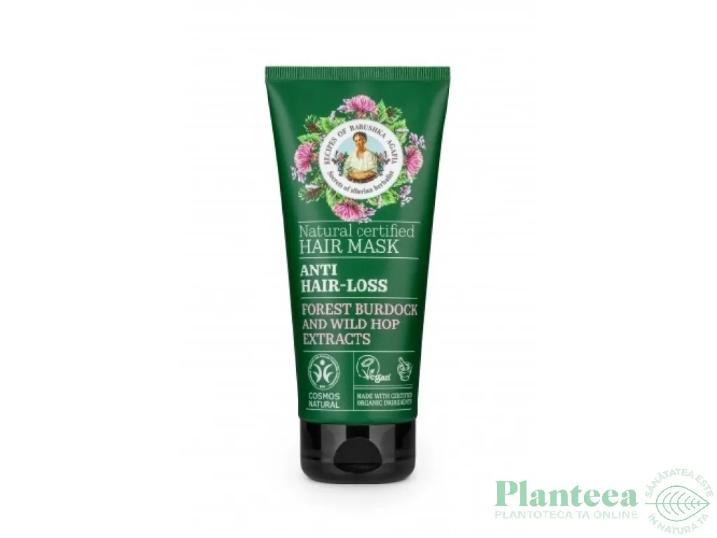 Masca par contra caderii brusture hamei salbatic 200ml - GREEN AGAFIA