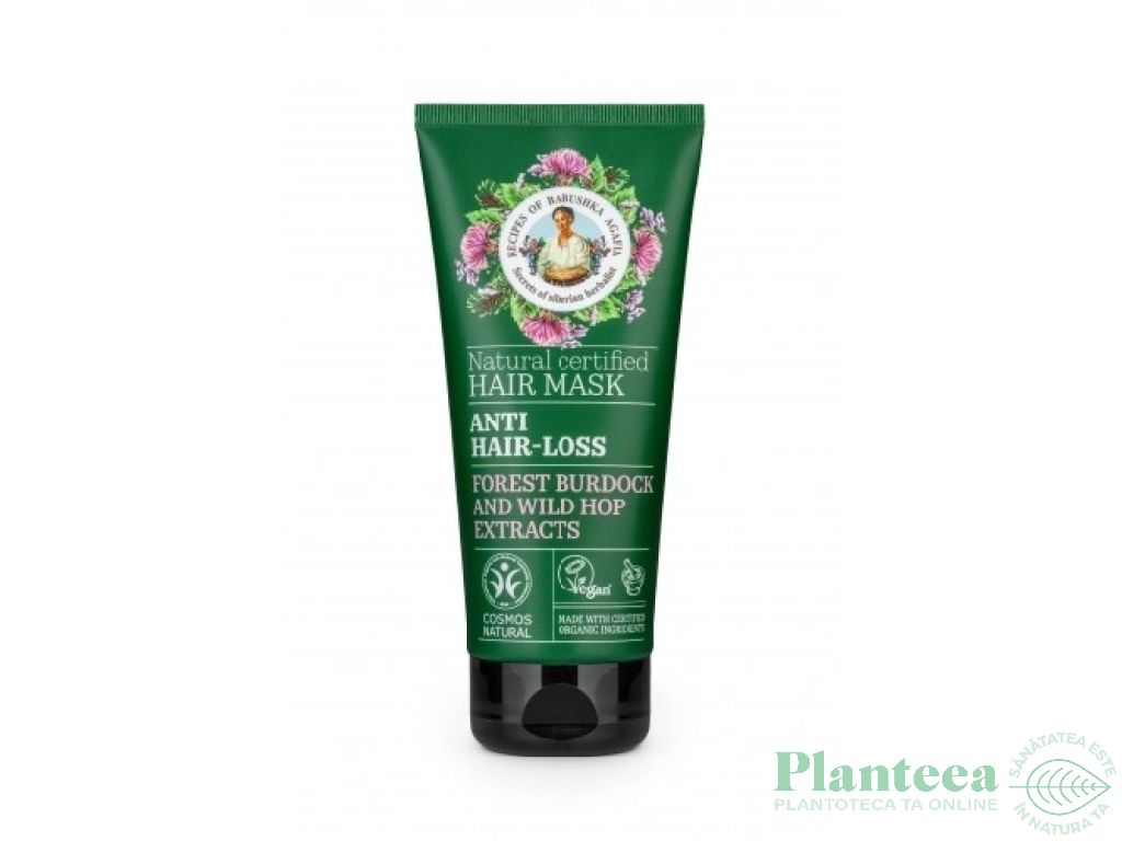 Masca par contra caderii brusture hamei salbatic 200ml - GREEN AGAFIA