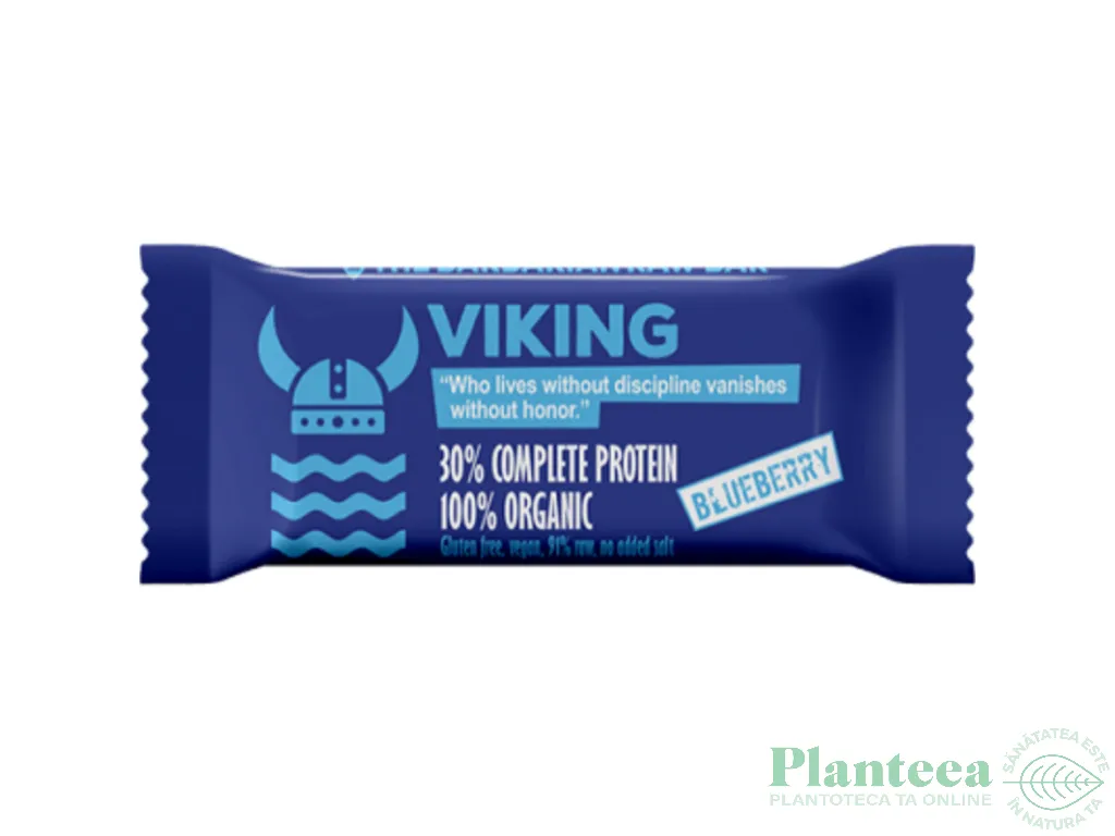 Baton proteic viking coacaze fara gluten eco 50g - THE BARBARIAN