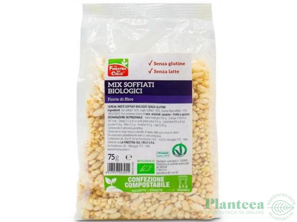 Mix cereale expandate quinoa mei orez eco 75g - LA FINESTRA SUL CIELO