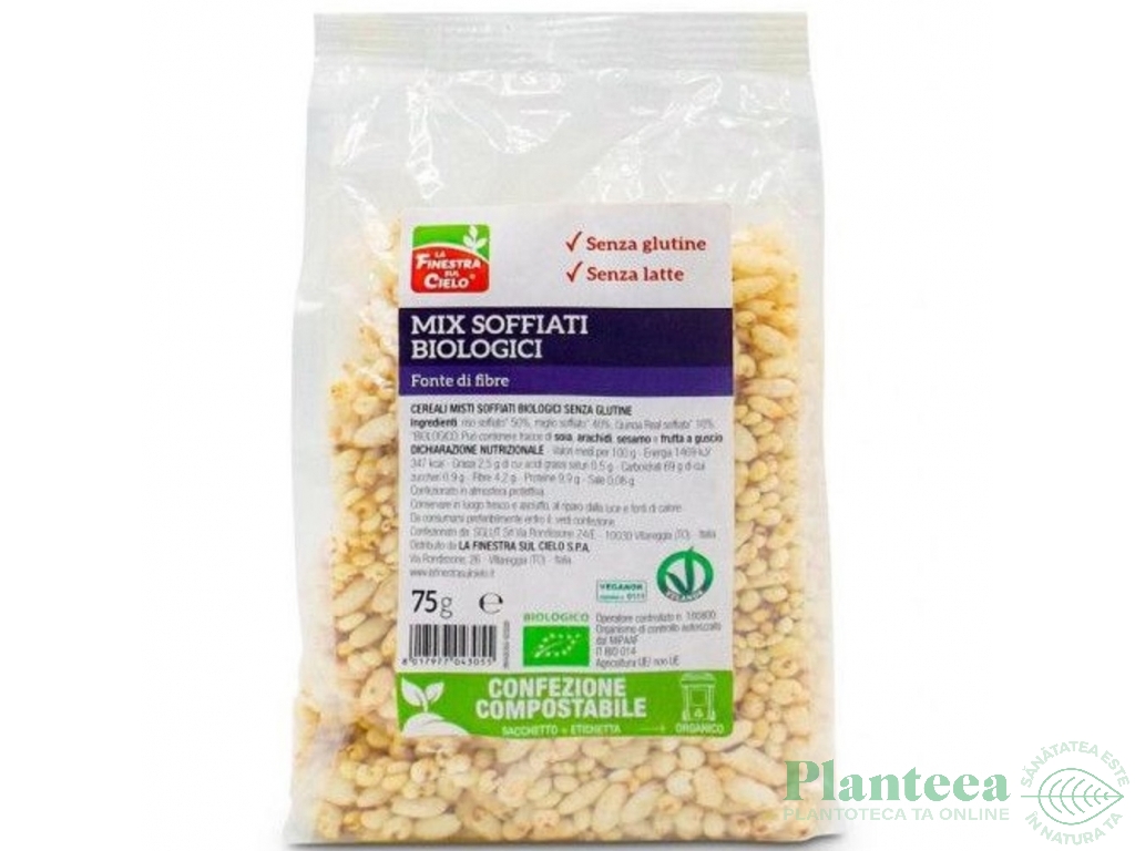 Mix cereale expandate quinoa mei orez eco 75g - LA FINESTRA SUL CIELO