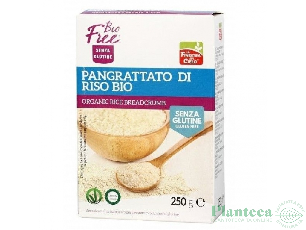 Pesmet orez fara gluten bio 250g - LA FINESTRA SUL CIELO