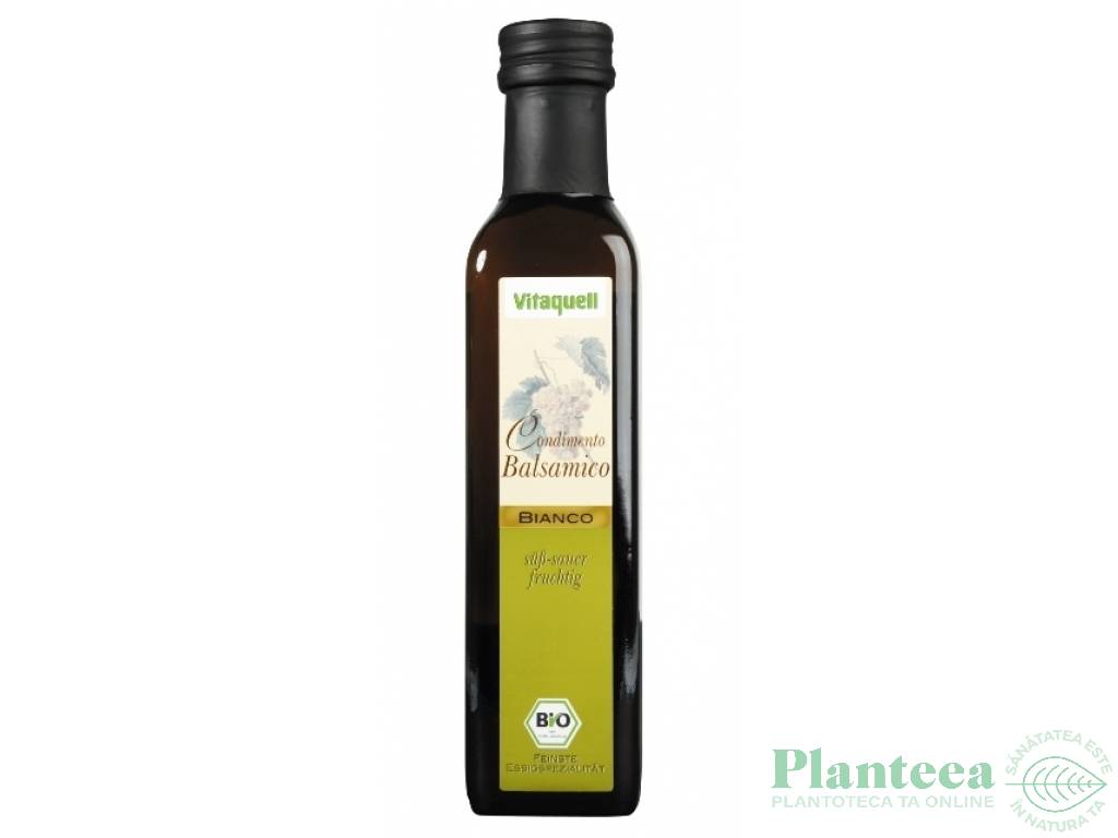 Otet balsamic alb eco 250ml - VITAQUELL